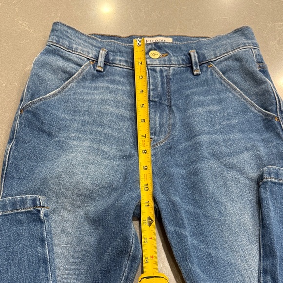 Frame Denim Skinny Blue Jeans - Picture 4 of 6